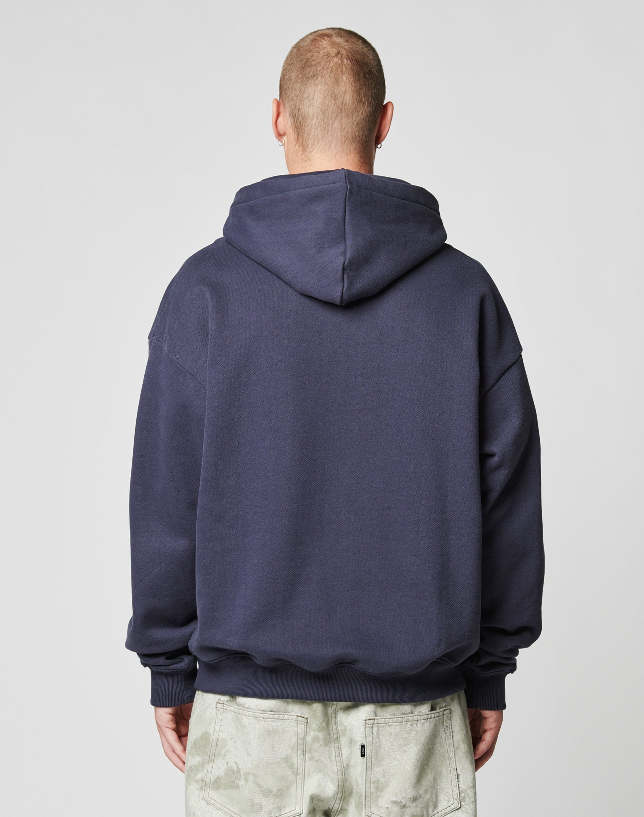 Live Fast Plain Hooded