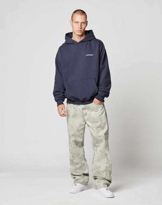 Live Fast Plain Hooded
