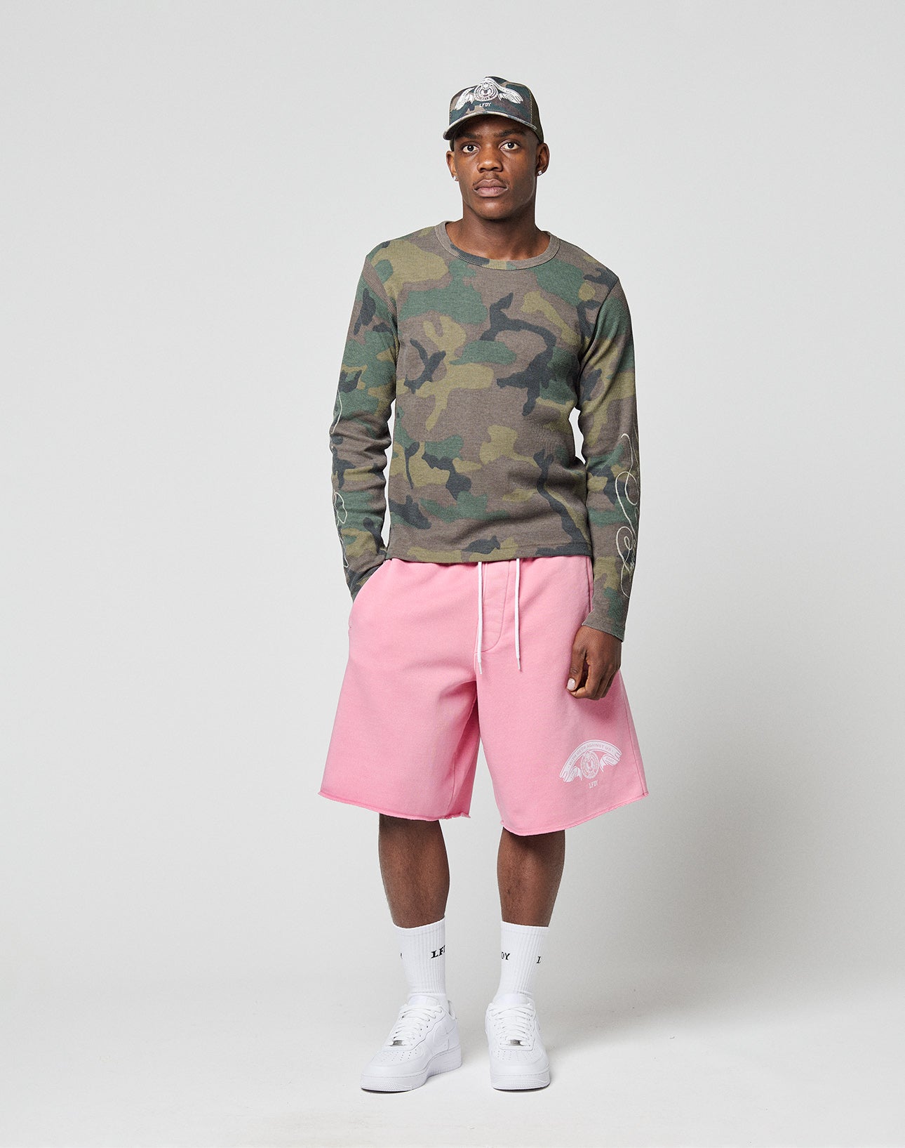 Waffle Camo Longsleeve