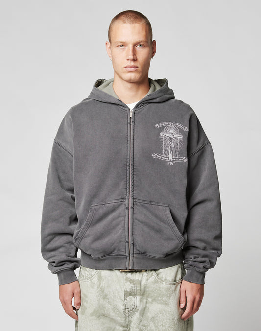 LFDY Cross Hooded Zip