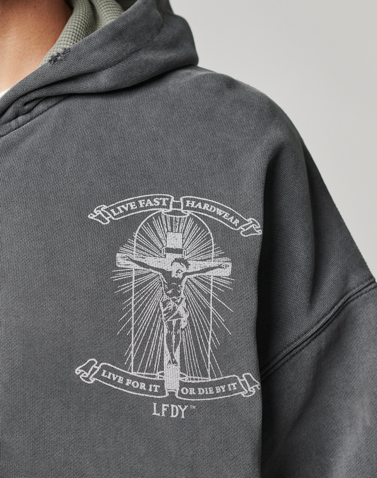 LFDY Cross Hooded Zip