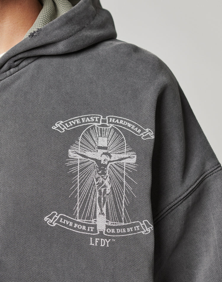LFDY Cross Hooded Zip