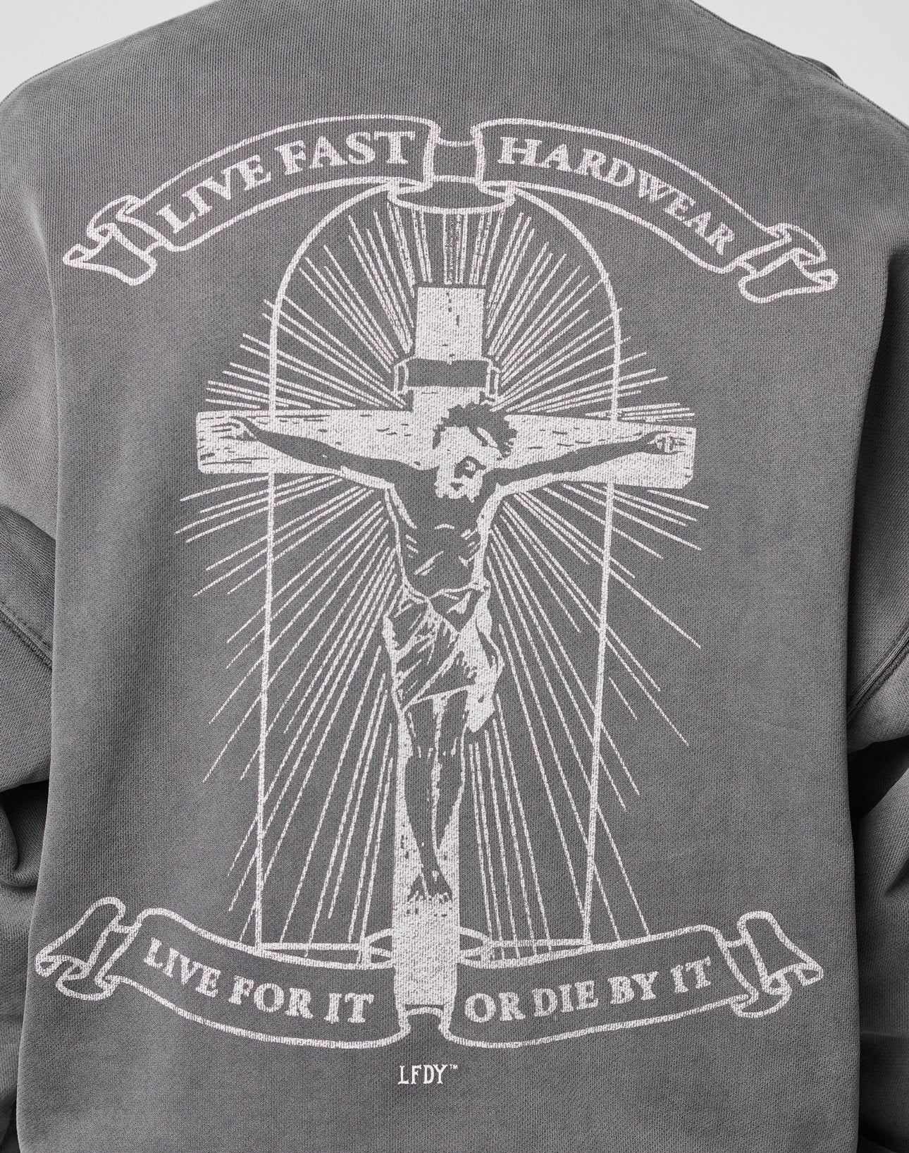 LFDY Cross Hooded Zip