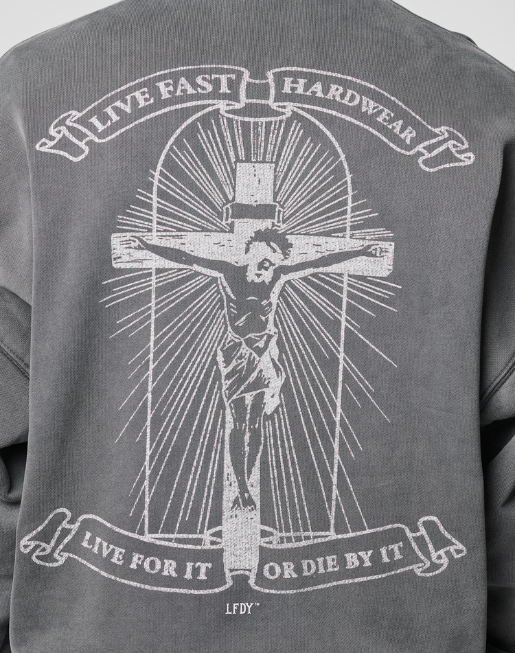 LFDY Cross Hooded Zip