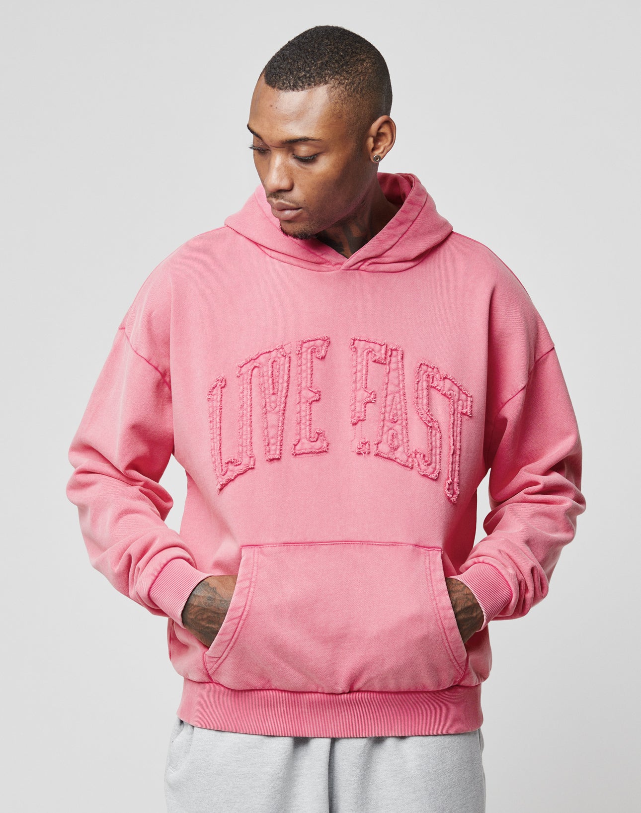 Ripped College Hooded