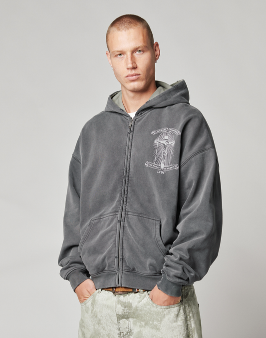 LFDY Cross Hooded Zip