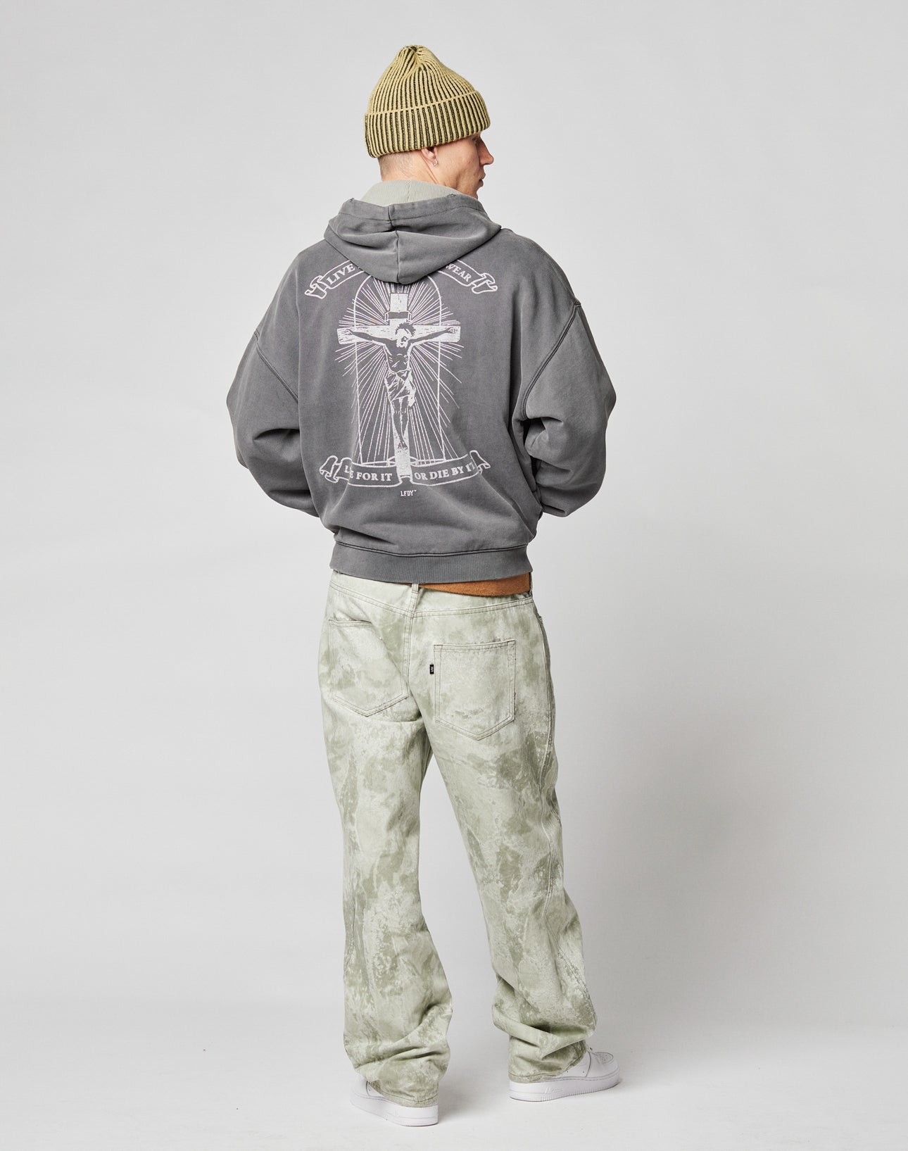 LFDY Cross Hooded Zip