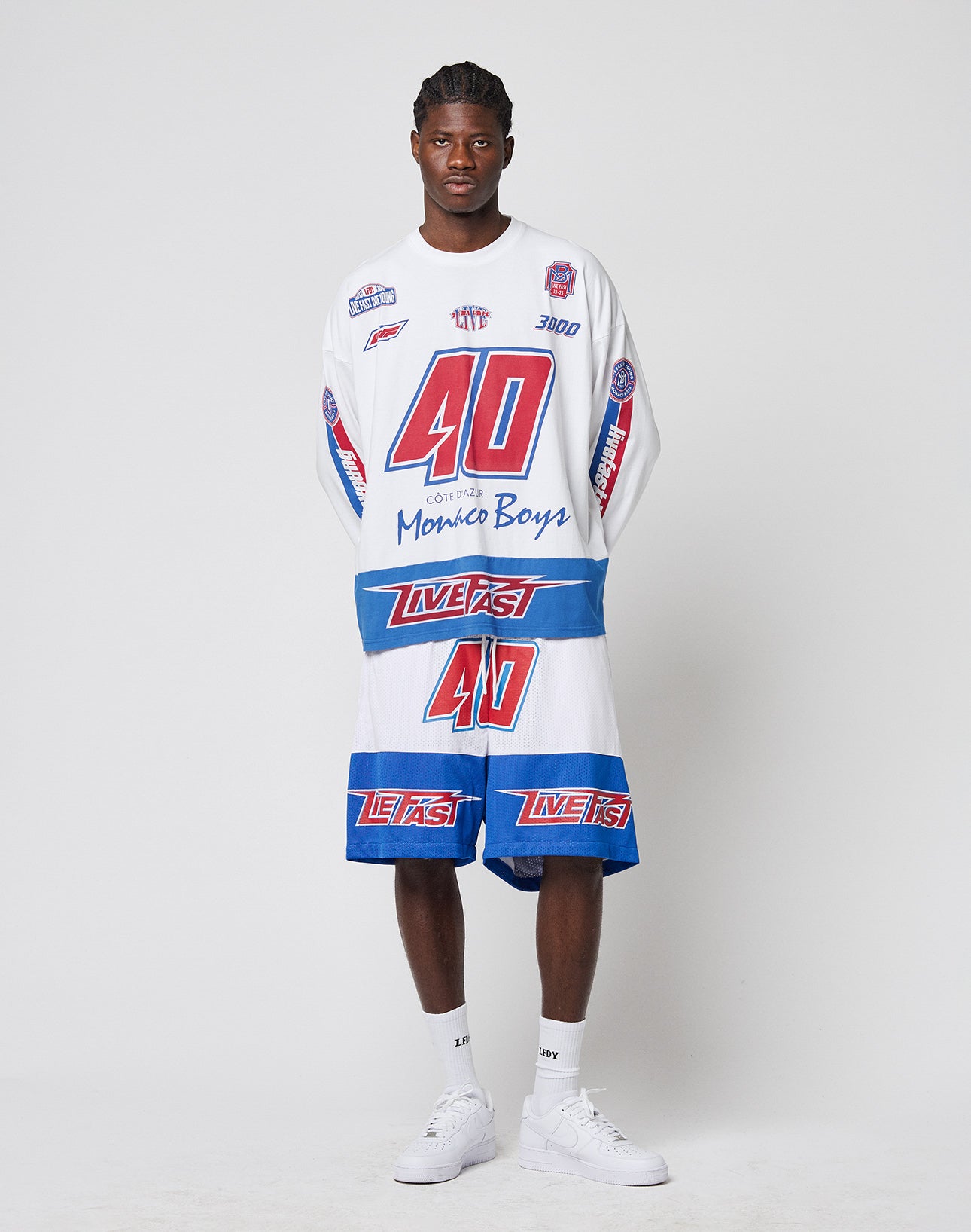 LFDY Racing Mesh Shorts