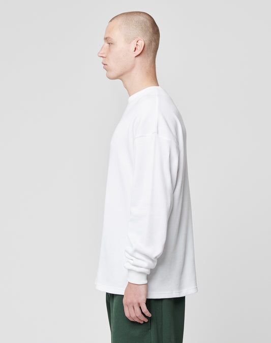 Basic Script Waffle Longsleeve