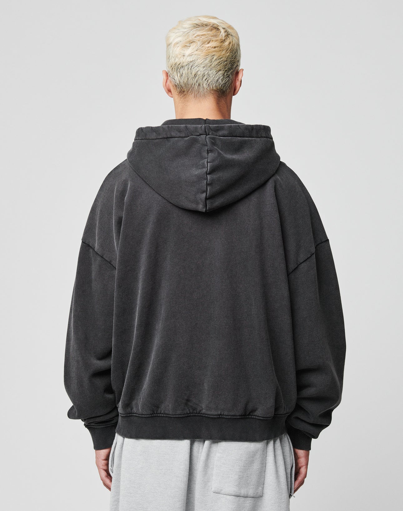 Ripped College Hooded Zip