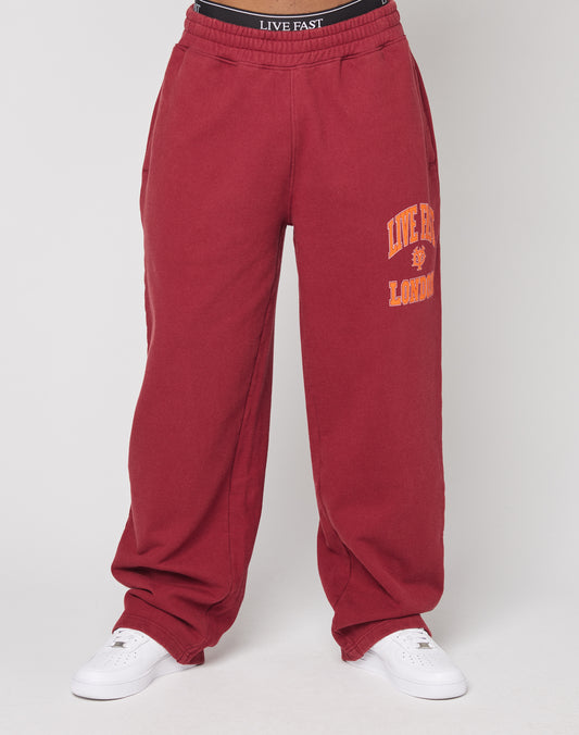 Live Fast London Wide Jogger