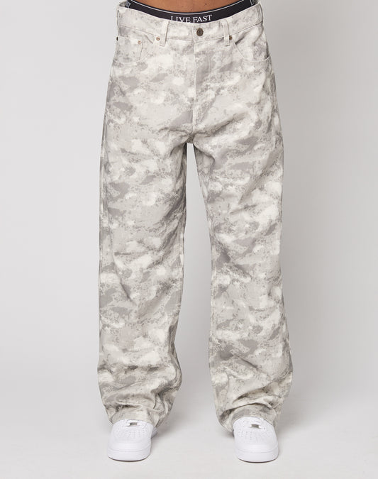 Live Fast Canvas Pants