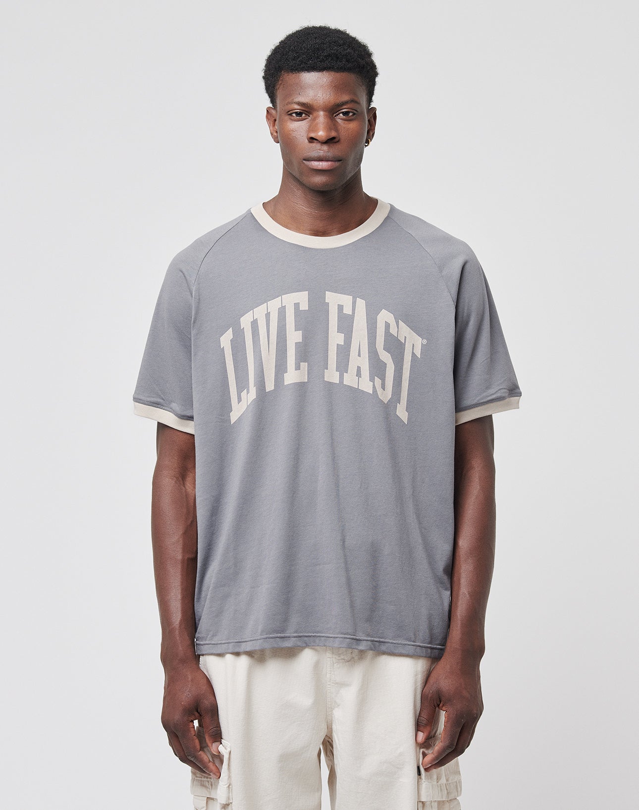 Live Fast Contrast Tee