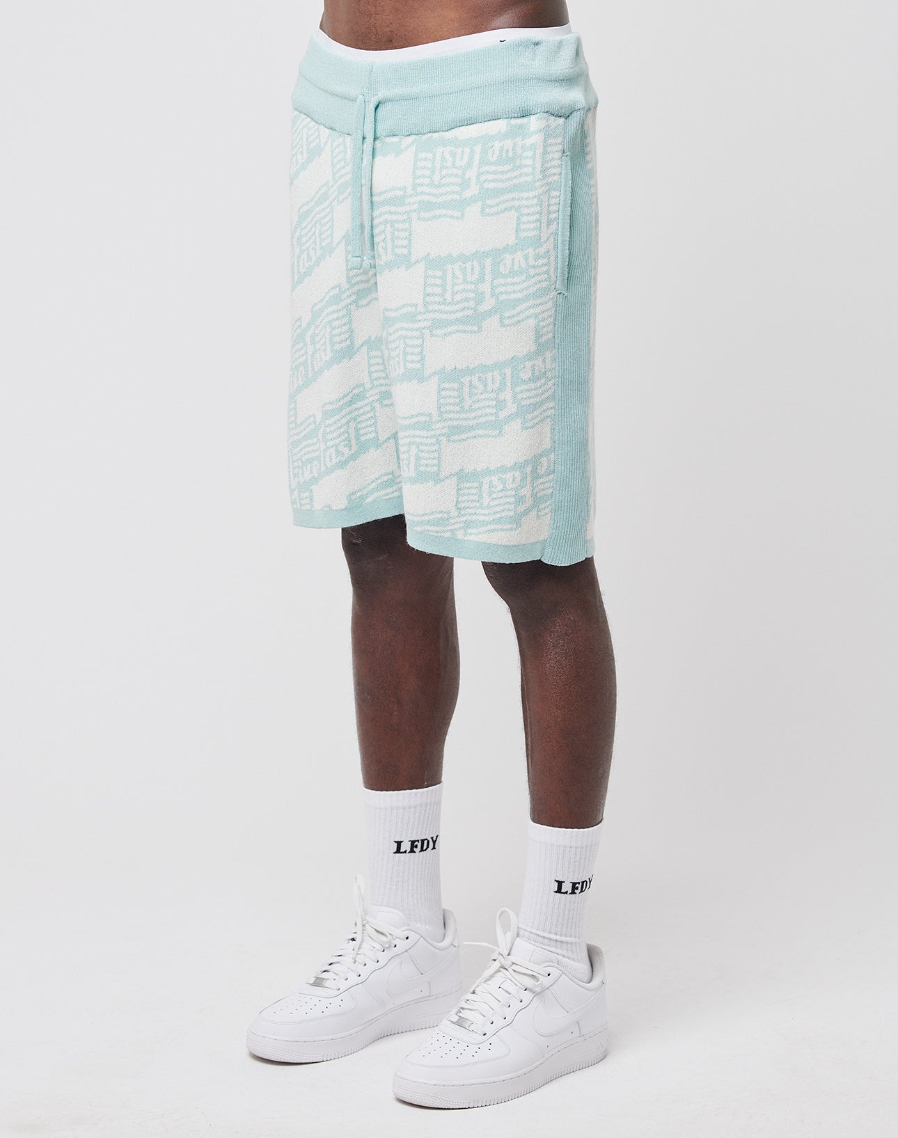 Live Fast Knit Shorts