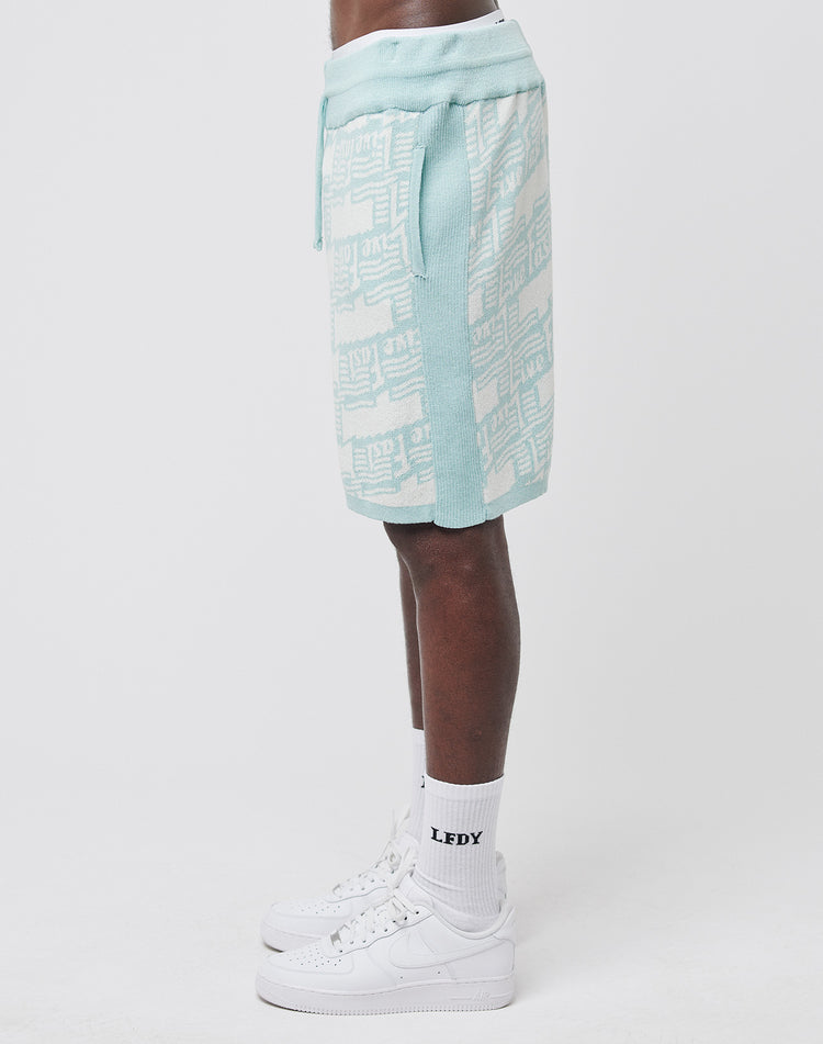 Live Fast Knit Shorts