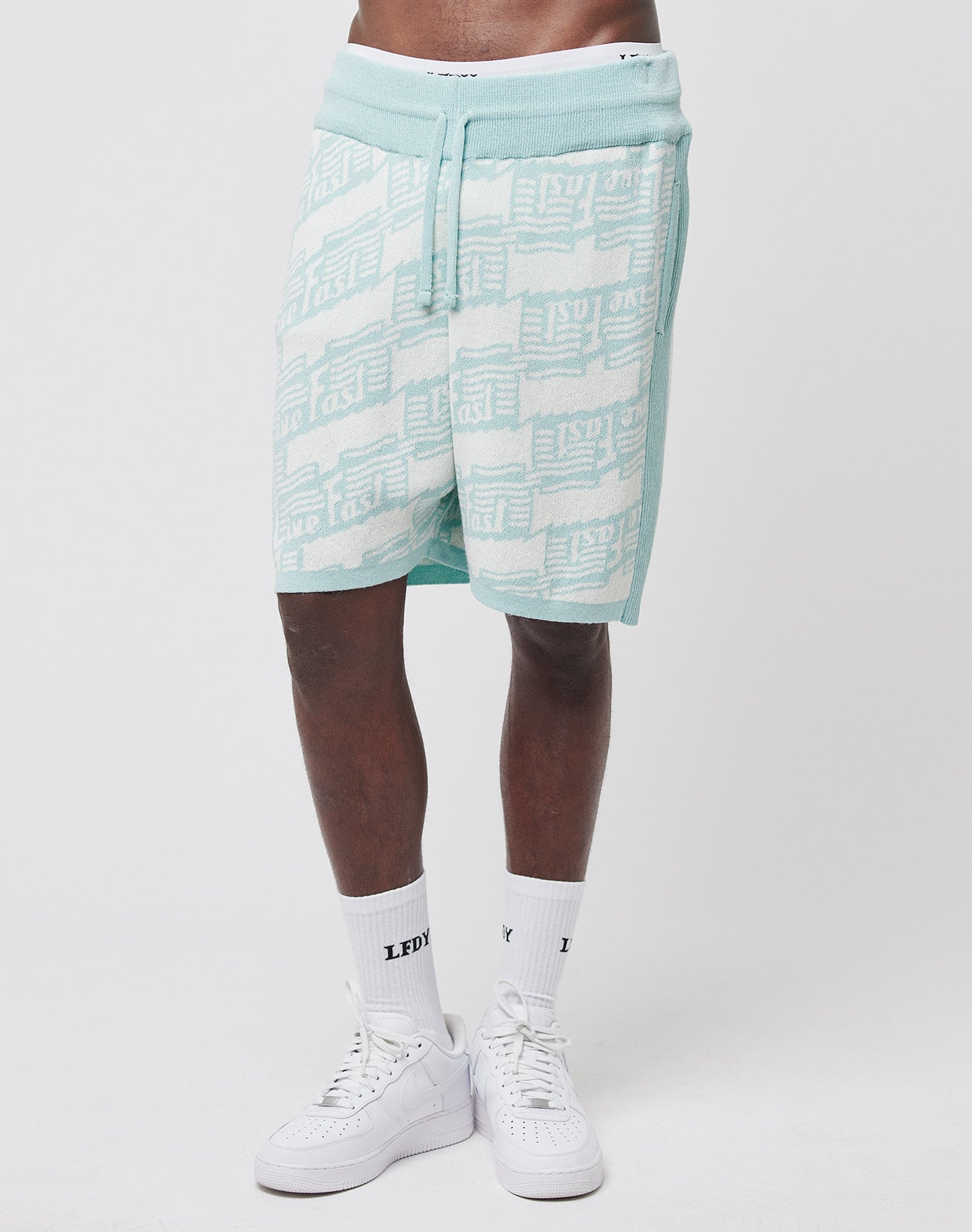 Live Fast Knit Shorts