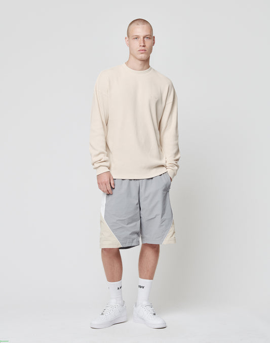 Basic Script Waffle Longsleeve