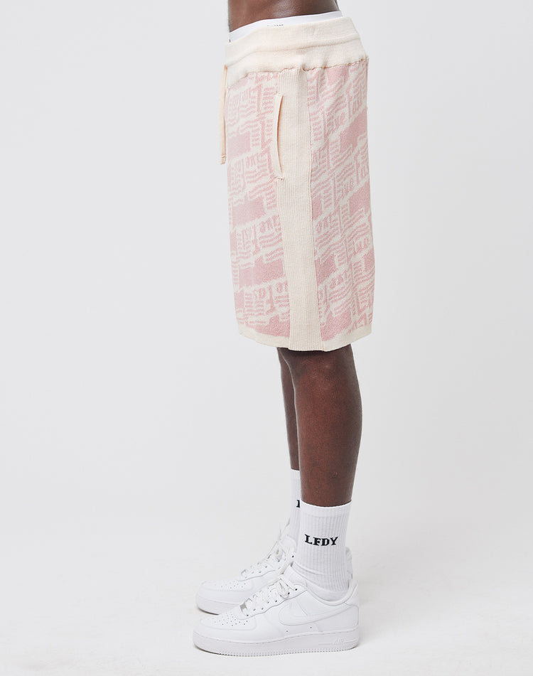 Live Fast Knit Shorts