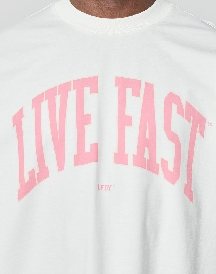 Live Fast College Tee