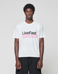 Basic Live Fast Graffiti Tee
