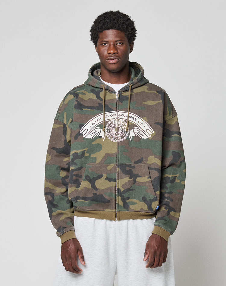 LFDY Loyal Camo Hooded Zip