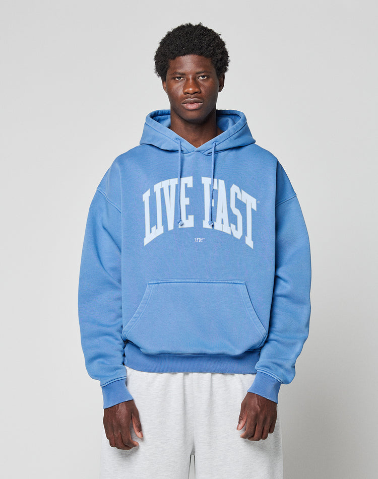 Live Fast College Hooded