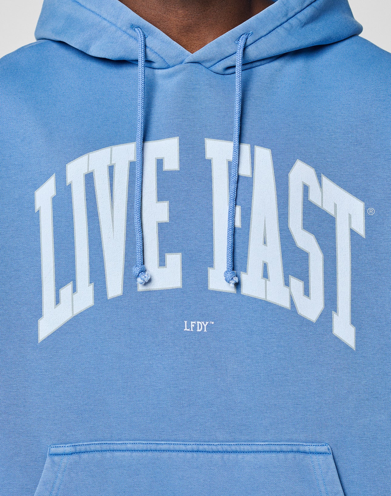 Live Fast College Hooded