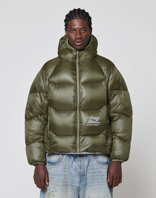 Live Fast Puffer Jacket