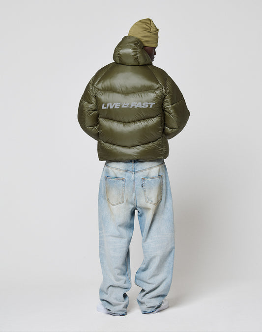 Live Fast Puffer Jacket