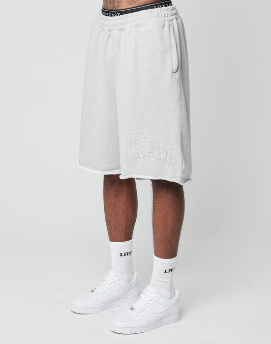 Ripped College Shorts