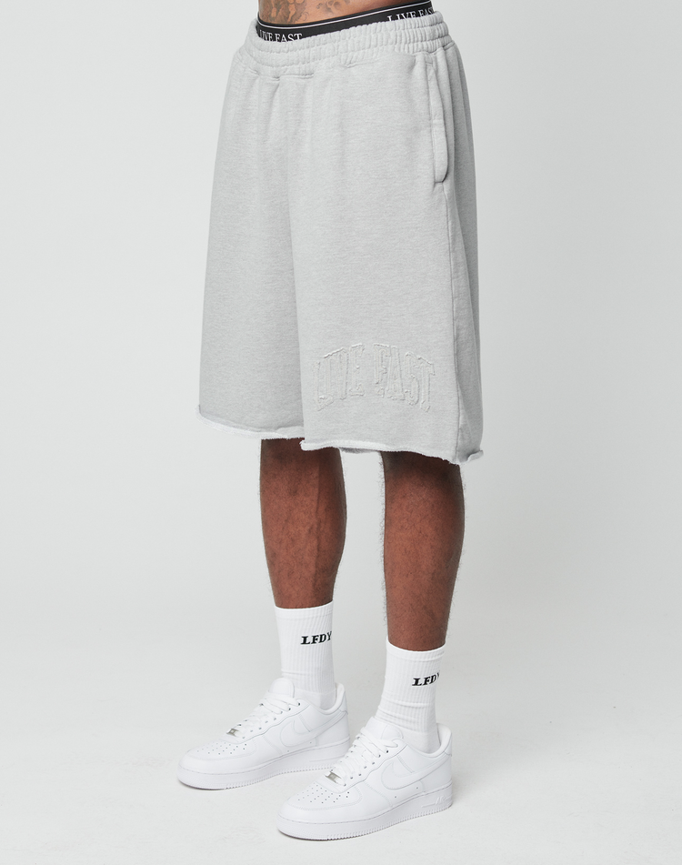 Ripped College Shorts