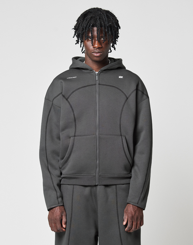 LFDY Active Fleece Hooded Zip