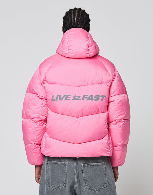 Live Fast Puffer Jacket