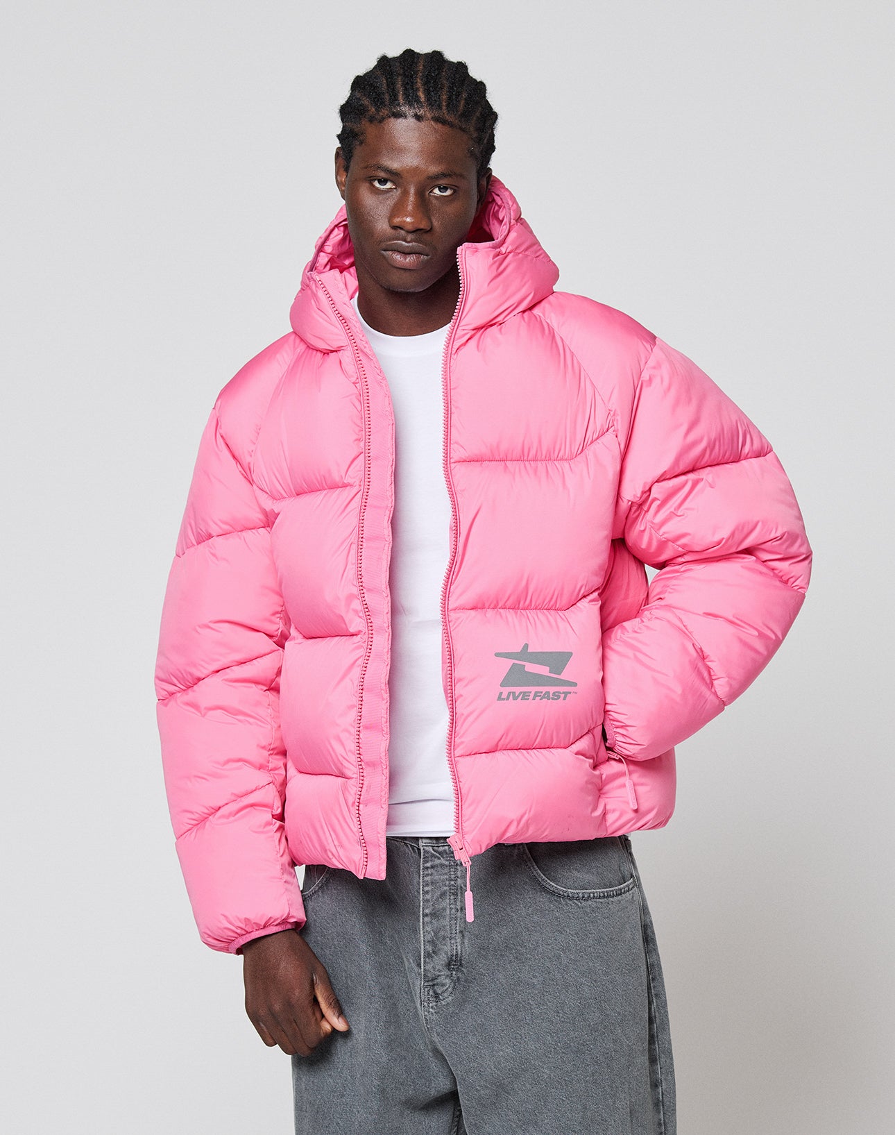 Live Fast Puffer Jacket