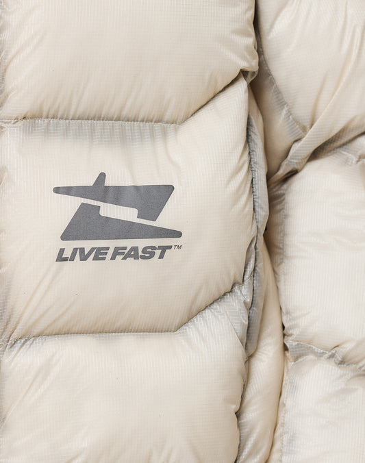 Live Fast Puffer Jacket