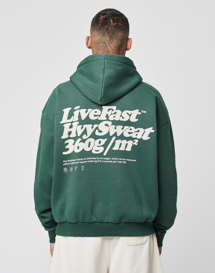 Basic 360 Hooded – LIVE FAST DIE YOUNG