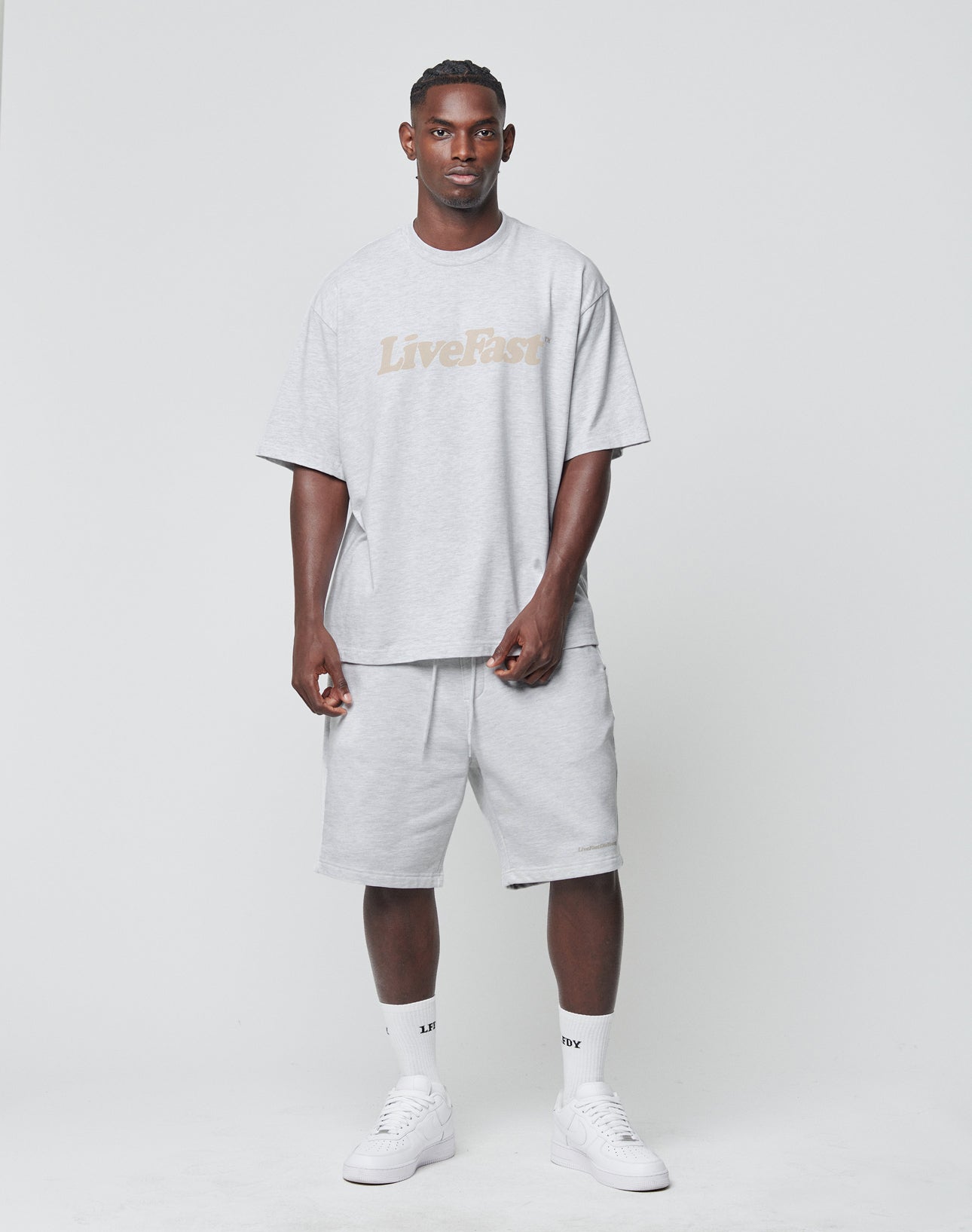 Ray Allen Bucks Purple Jordan June 2019 Basic T-Shirt Hellgrau