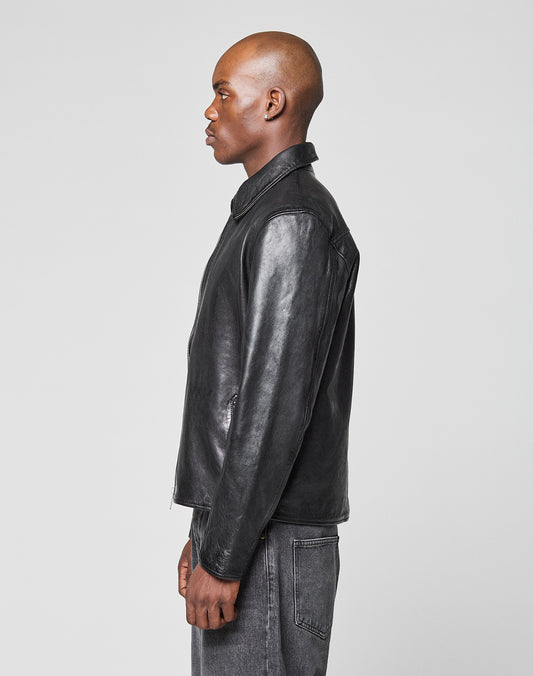 Live Fast Leather Jacket