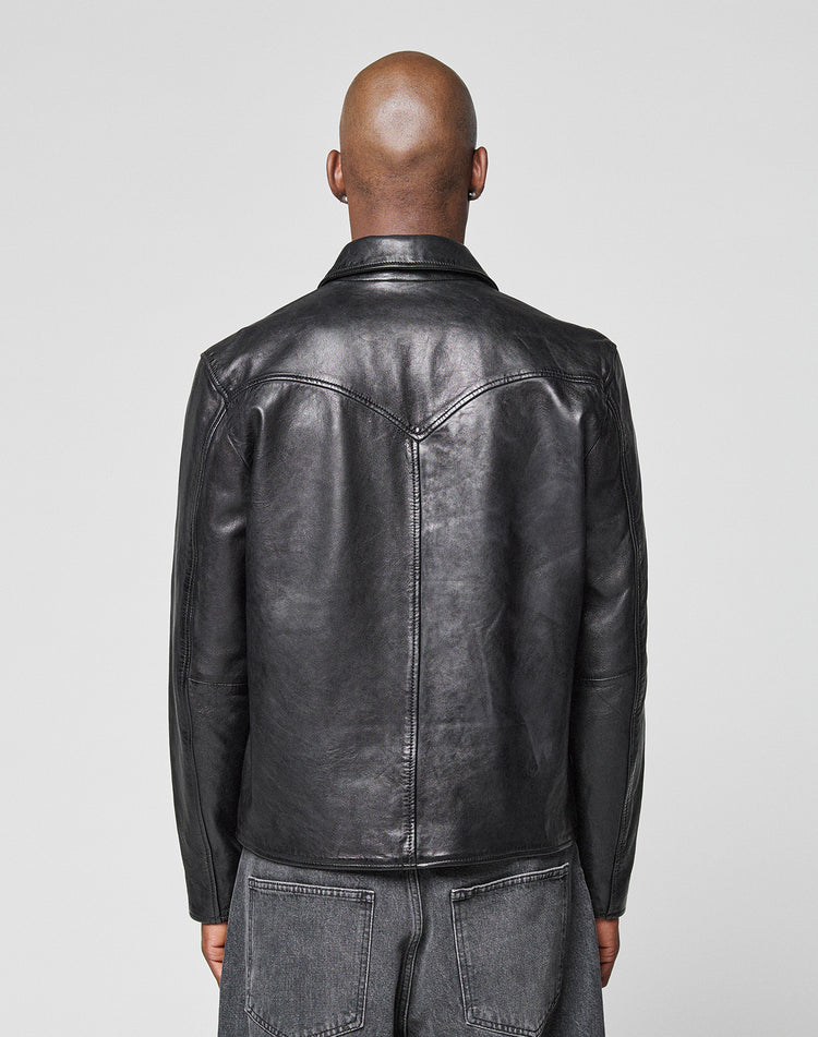 Live Fast Leather Jacket