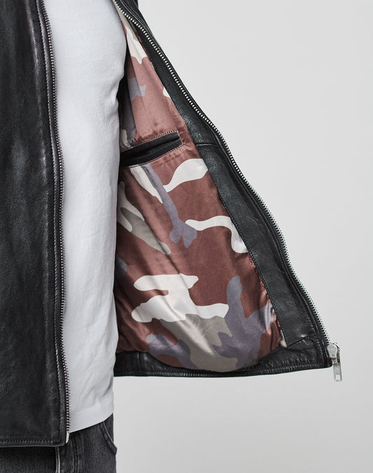 Live Fast Leather Jacket