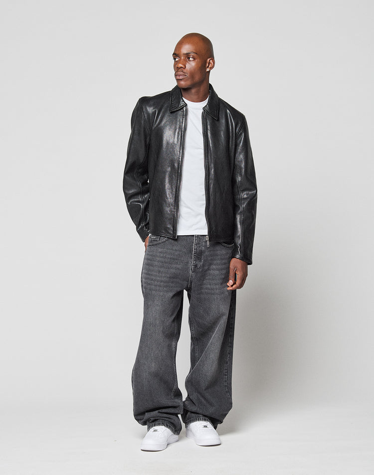 Live Fast Leather Jacket