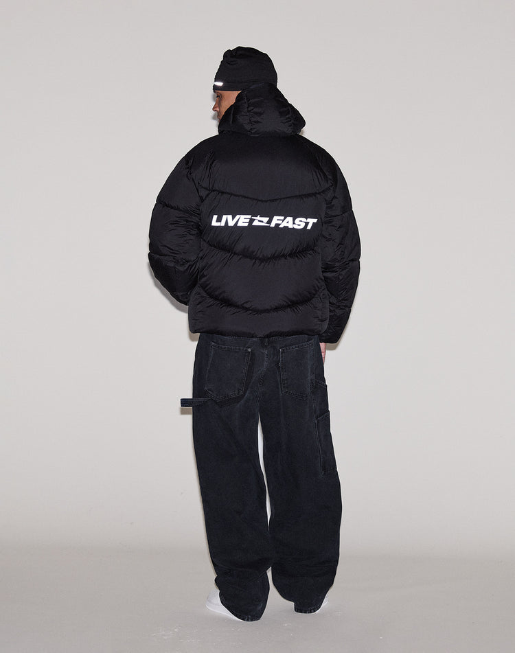 Live Fast Puffer Jacket