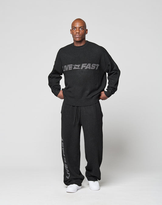 Live Fast Boucle Sweater