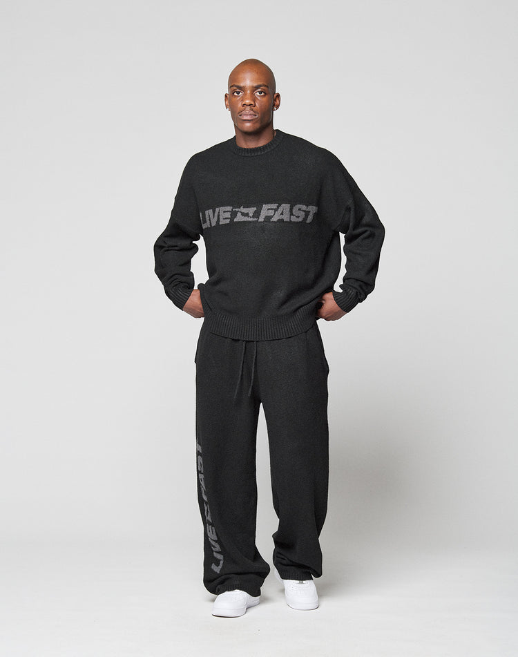Live Fast Boucle Sweater