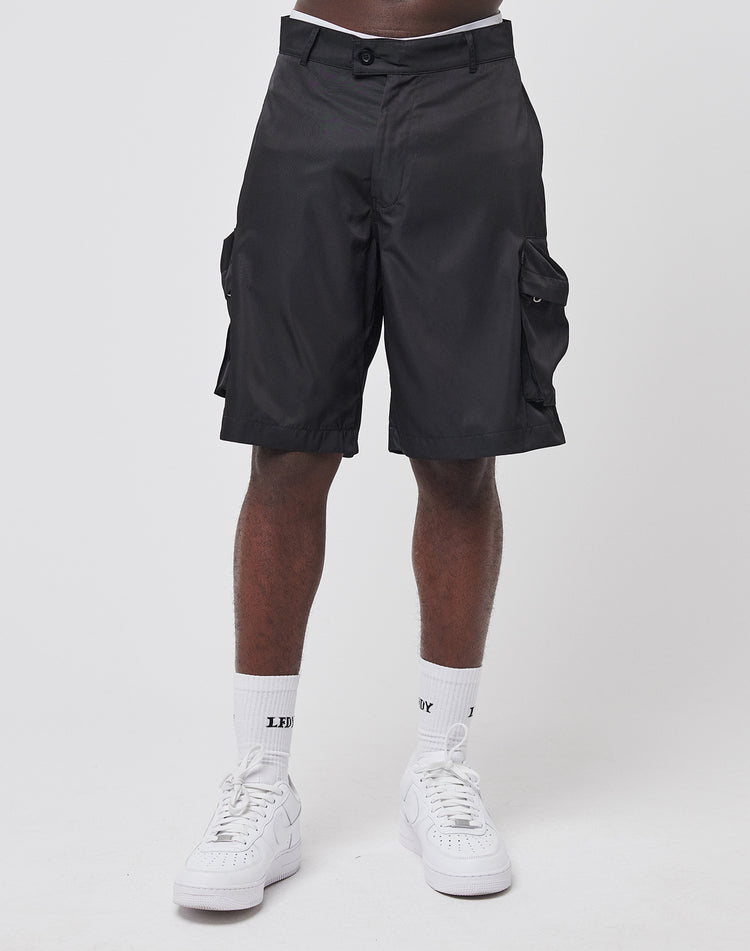 Nylon Cargo Shorts