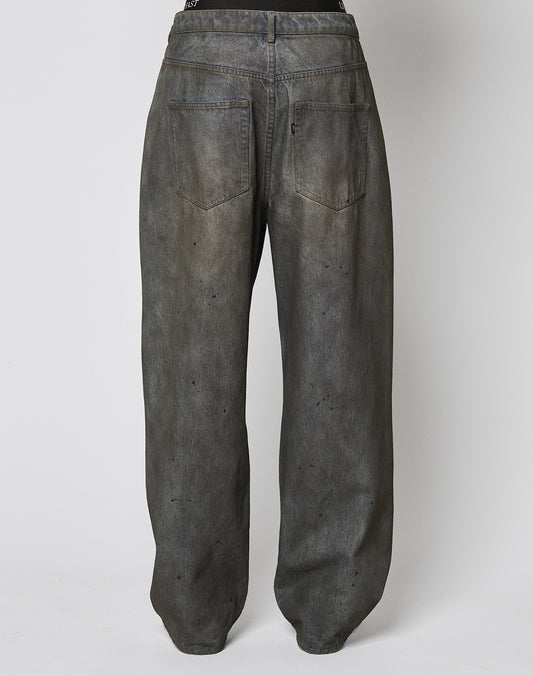 LFDY Coated Baggy Denim