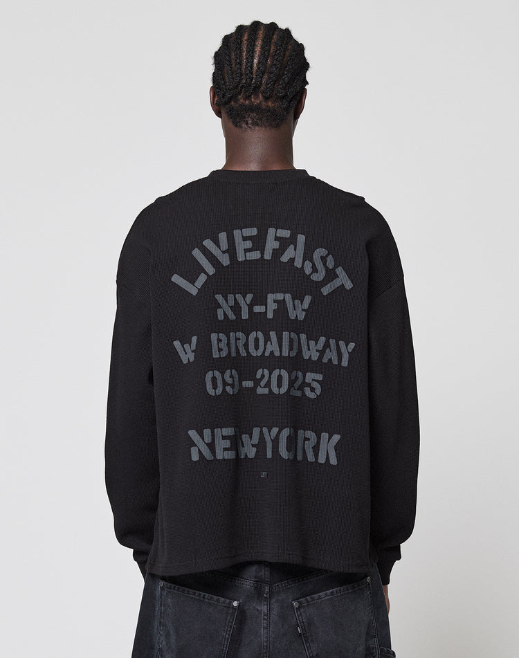 NY-FW Waffle Longsleeve