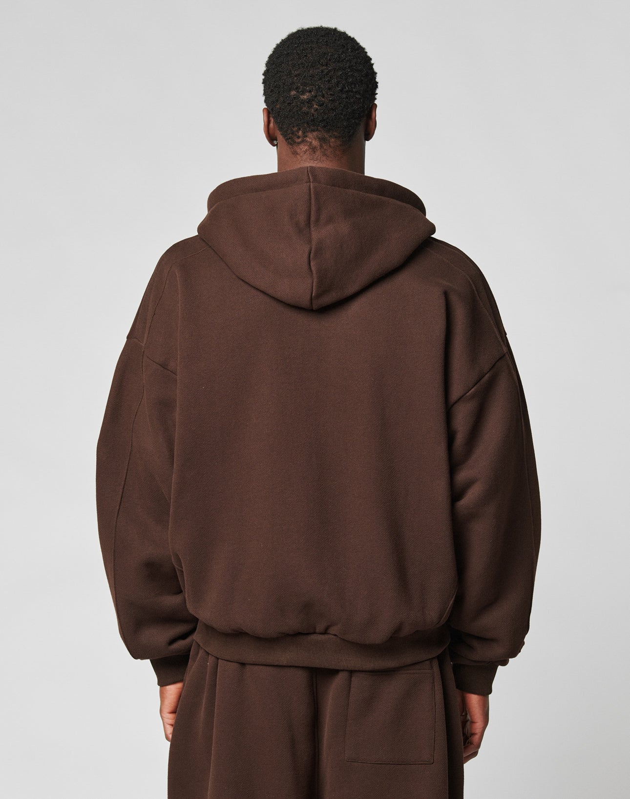 LFDY Pleated Hooded Zip