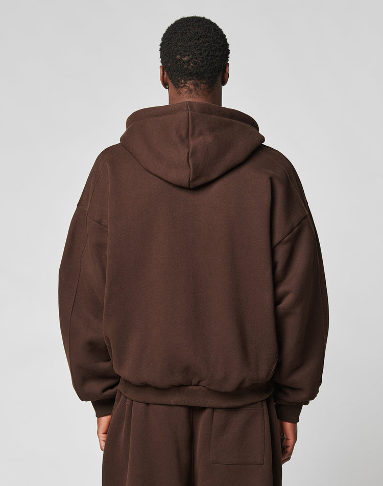 LFDY Pleated Hooded Zip