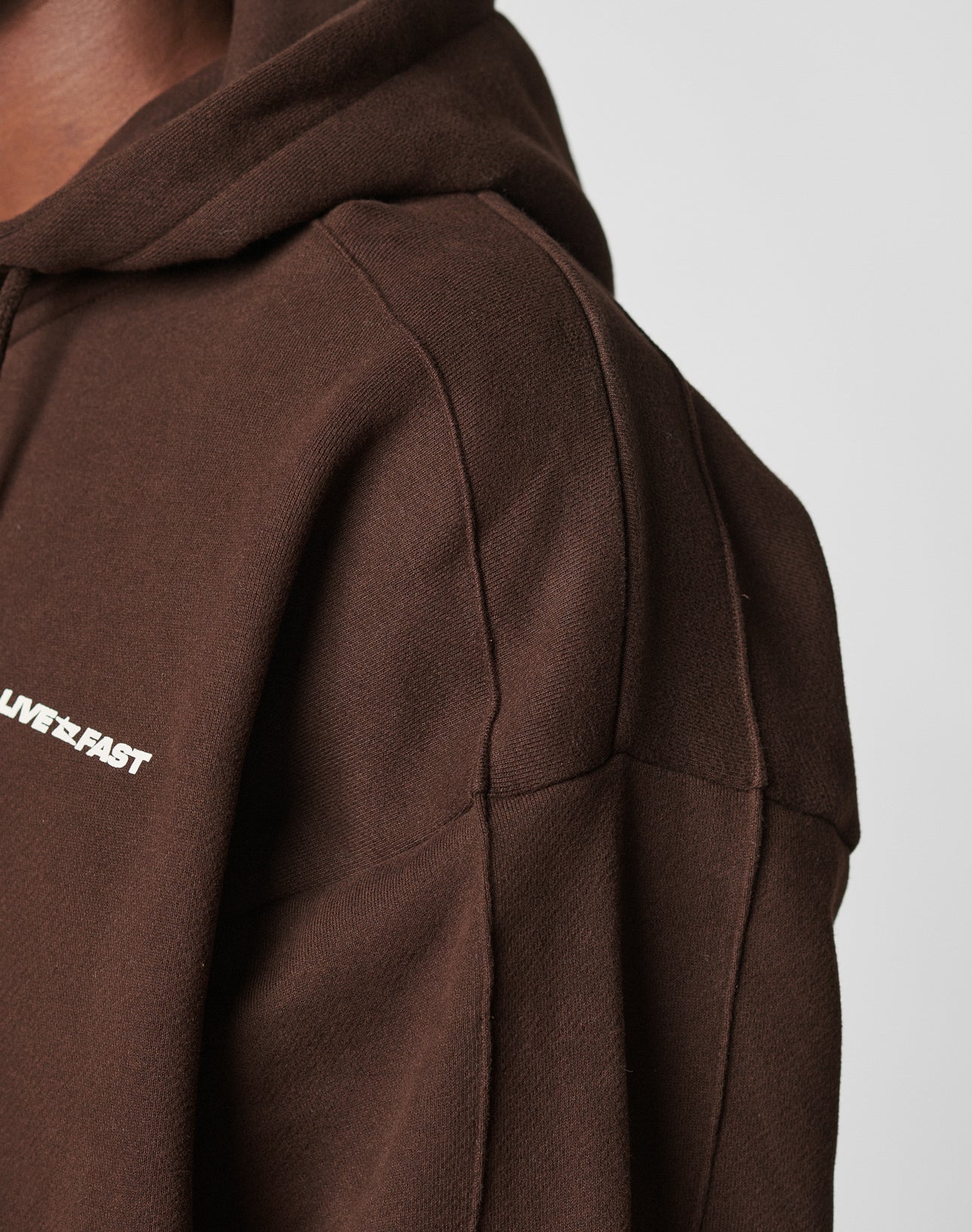 LFDY Pleated Hooded Zip